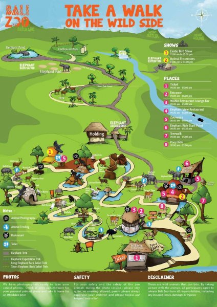 Bali-Zoo-Map